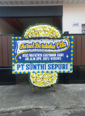 Papan Bunga Duka di Bakumpai