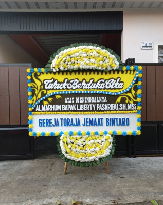 Papan Bunga Duka di Bakumpai