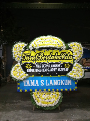 Papan Bunga Duka di Bakumpai